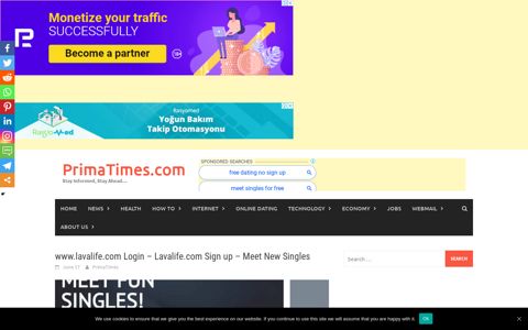 www.lavalife.com Login - Lavalife.com Sign up - Meet New ...