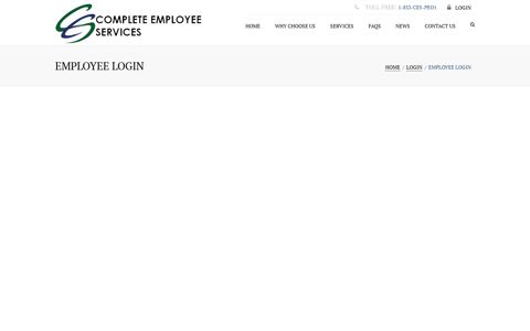 employee login - Complete Employee Services
