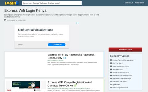 Express Wifi Login Kenya - Loginii.com