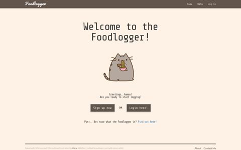 The Foodlogger