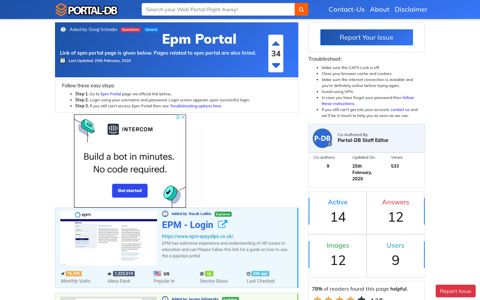 Epm Portal