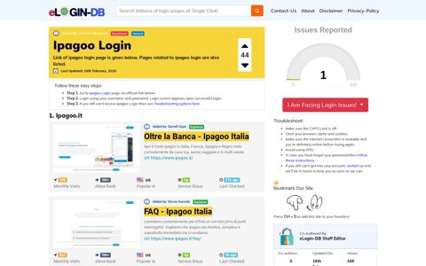 Ipagoo Login - A database full of login pages from all over the ...