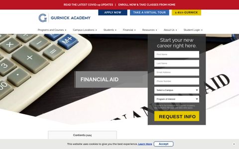 Financial Aid - Gurnick Academy