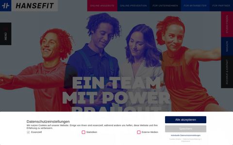 HANSEFIT | Your Company Fitness Network.