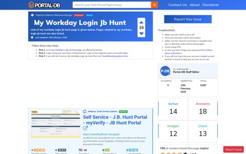 My Workday Login Jb Hunt - Portal-DB.live