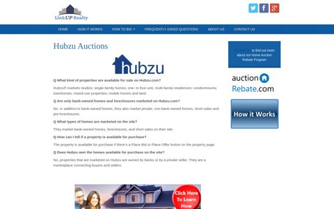 Hubzu Auctions - Home Auction Rebates