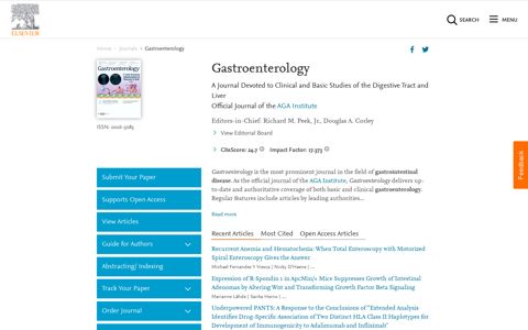 Gastroenterology - Journal - Elsevier