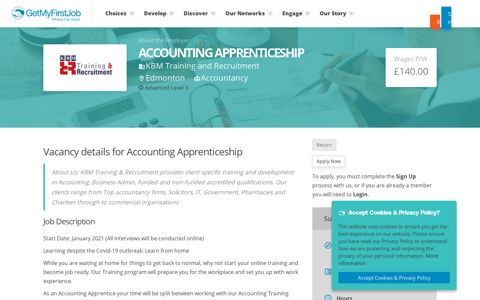 Accounting Apprenticeship for KBM Training and Recruitment ...