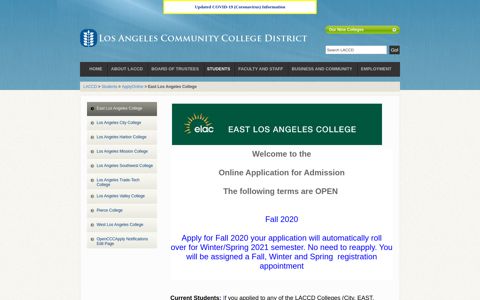 East Los Angeles College - LACCD