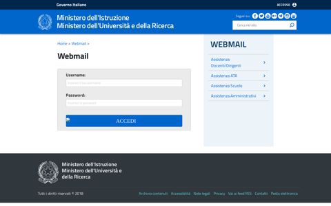 Webmail - Miur