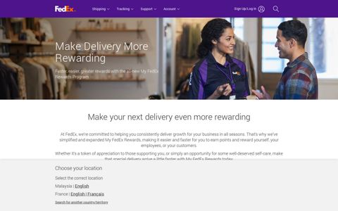 My FedEx Rewards |FedEx Malaysia