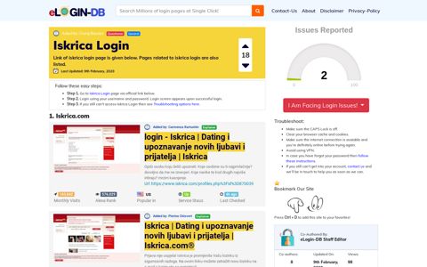Iskrica Login - A database full of login pages from all over the ...