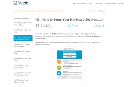 HS - How to Setup Your HotSchedules Account – Fourth ...