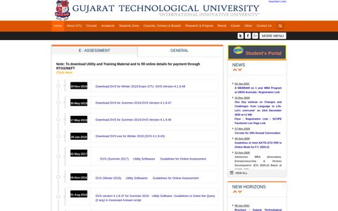 e-Assessment - Gujarat Technological University