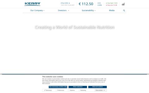Kerry Group: Taste & Nutrition Company - Global Food ...