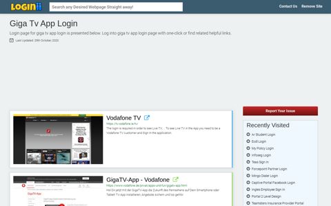 Giga Tv App Login - Loginii.com