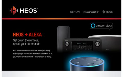 HEOS Home Entertainment Skill for Amazon Alexa