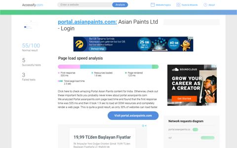 Access portal.asianpaints.com. Asian Paints Ltd - Login