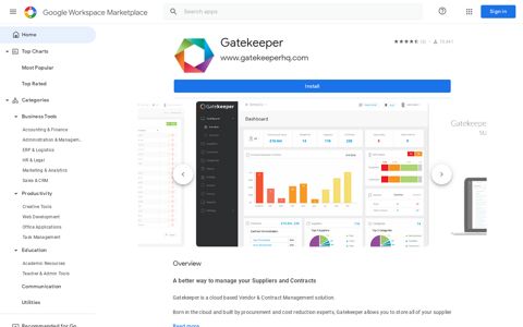 Gatekeeper - Google Workspace Marketplace