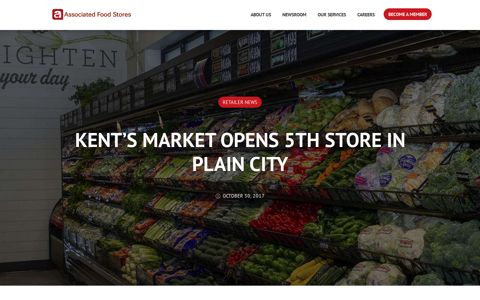 Kent's Market Opens 5th Store in Plain City | Associated Food ...