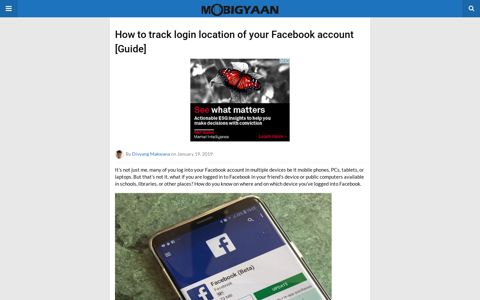 How to track login location of your Facebook account [Guide ...