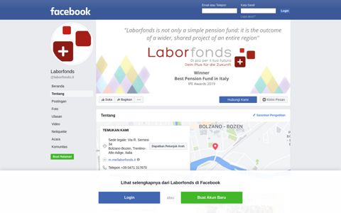 Laborfonds - Tentang | Facebook