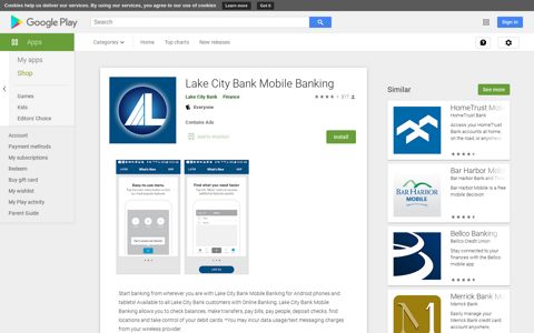 Lake City Bank Mobile Banking - Apps on Google Play