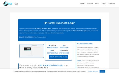 Hr Portal Zucchetti Login - Find Official Portal - CEE Trust