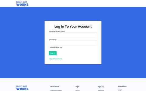 Login - This Just Works