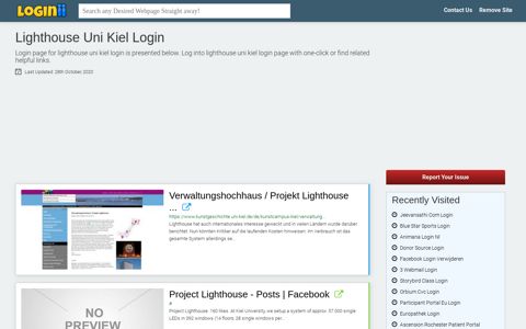 Lighthouse Uni Kiel Login - Loginii.com
