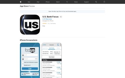‎U.S. Bank Focus on the App Store