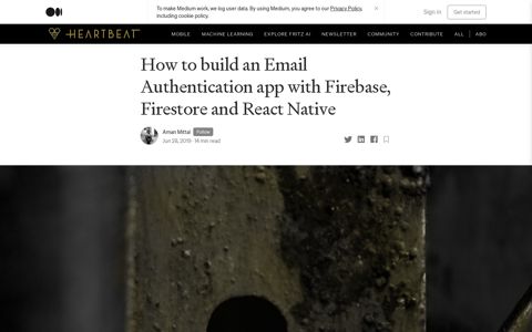 How to build an Email Authentication app with Firebase ...