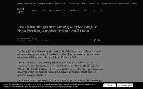 iStreamItAll: Illegal streaming site bigger than Netflix, Amazon ...