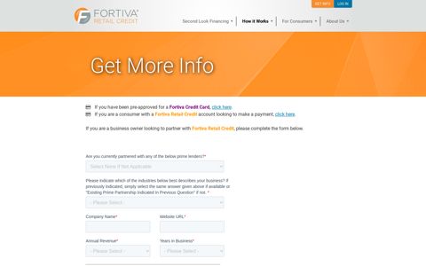 Get More Info - Fortiva Retail Credit