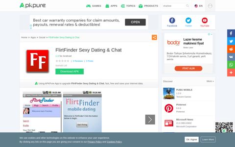 FlirtFinder Sexy Dating & Chat for Android - APK Download