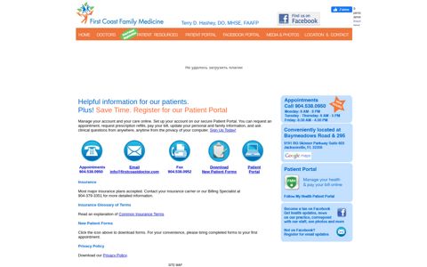 patient registration & resources - First Coast Family Medicine ...
