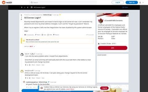 GCConnex Login? : CanadaPublicServants - Reddit