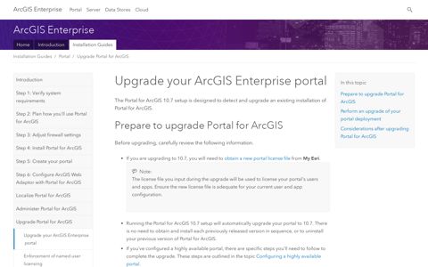 ArcGIS Enterprise - Geoportal ESDM