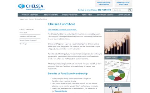 Chelsea FundStore | Chelsea Financial Services