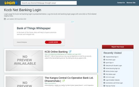 Kccb Net Banking Login - Loginii.com