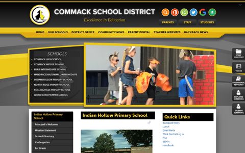 Indian Hollow Primary School - Commack Schools