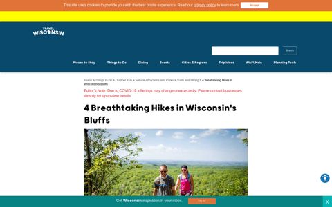 Breathtaking Bluff Hiking Trails | Travel Wisconsin