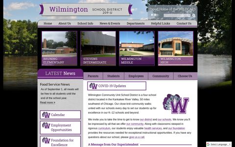 Wilmington School District: Home