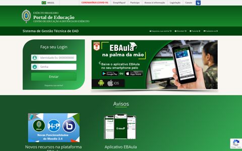 EBAula - Portal de Educação do EB - Exército Brasileiro