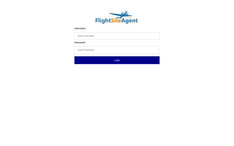 Login | FlightSite Agent