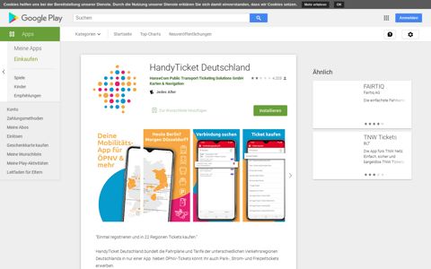 HandyTicket Deutschland – Apps bei Google Play