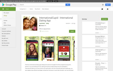 InternationalCupid - International Dating App - Apps on ...