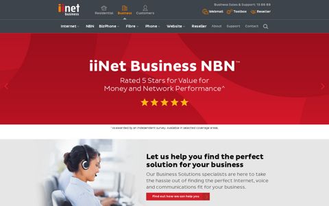 Business Internet Broadband & Phone Services | iiNet Business