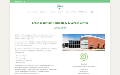 Green Mountain Technology and Career Center |