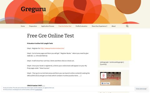 Free Gre Online Test | Greguru